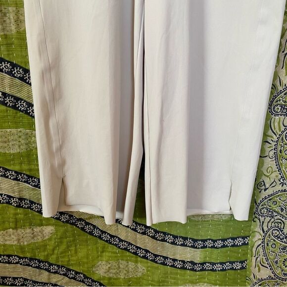 Athleta Light Beige Cosmic Cropped Wide Leg Pants Size Small - Picture 6 of 16